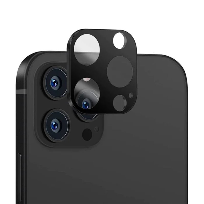 Techsuit - Full Camera Glass - iPhone 14 Pro / 14 Pro Max - Noir