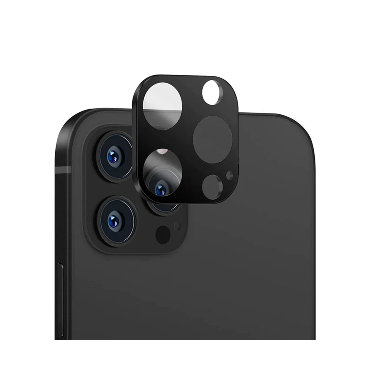 Techsuit - Full Camera Glass - iPhone 14 Pro / 14 Pro Max - Noir