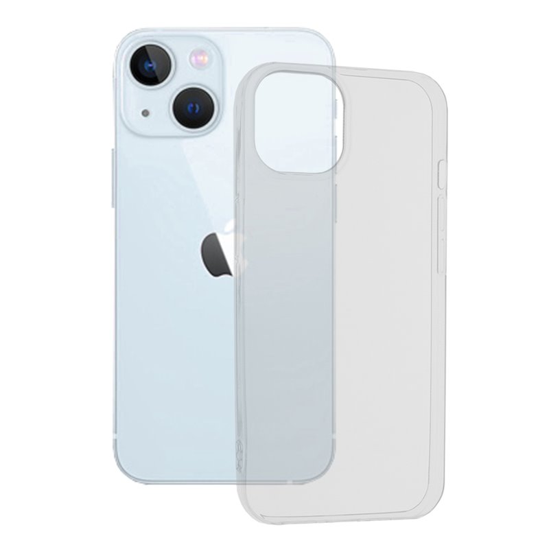 Techsuit - Coque en silicone- iPhone 14 Plus - Transparent