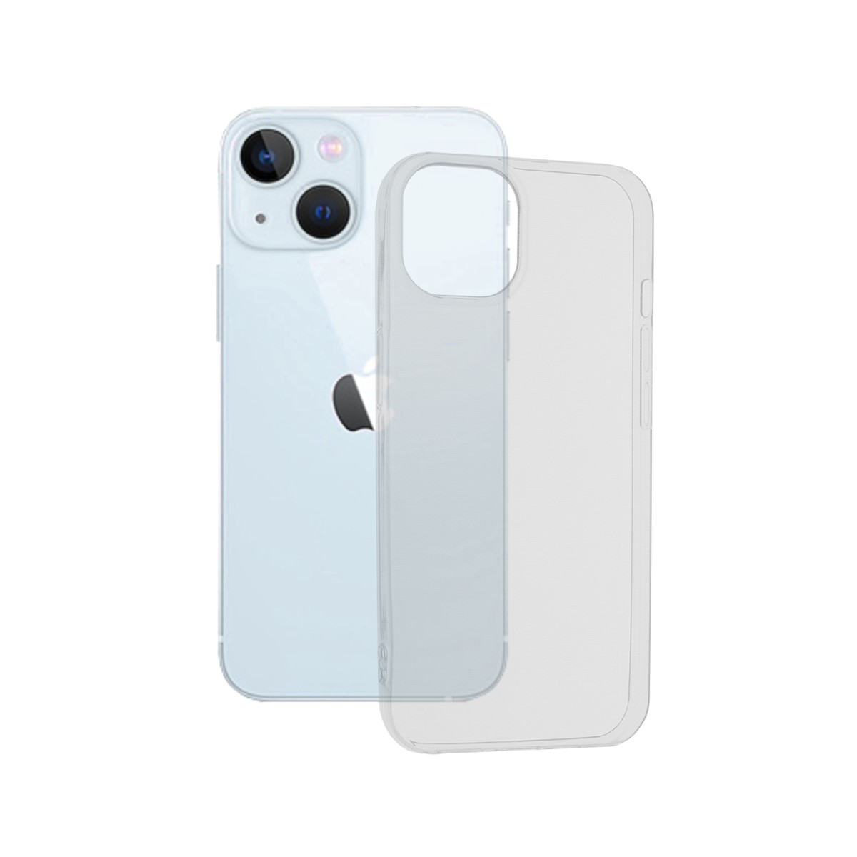 Techsuit - Coque en silicone- iPhone 14 Plus - Transparent