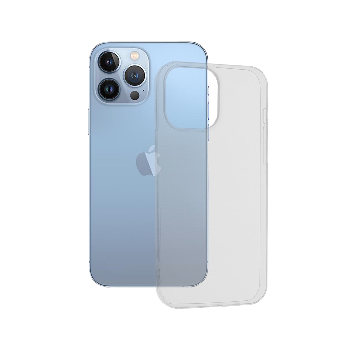 Techsuit - Coque en silicone- iPhone 14 Plus - Transparent