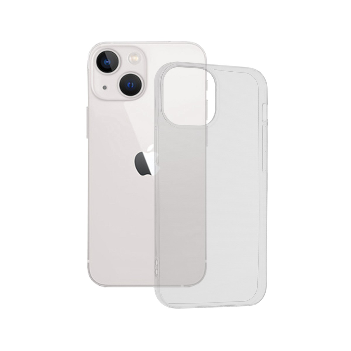 Techsuit - Coque en silicone- iPhone 14 Plus - Transparent