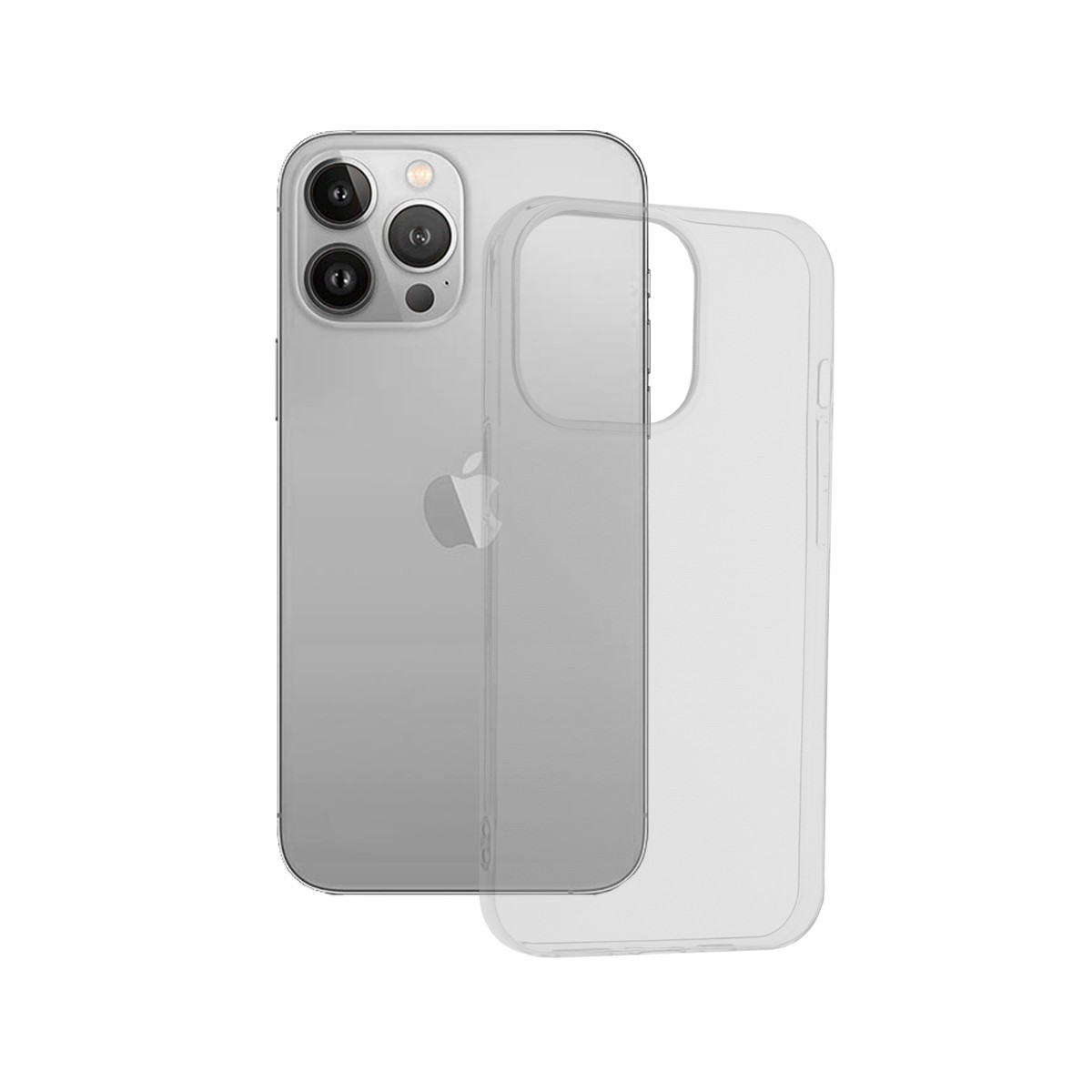 Techsuit - Coque en silicone- iPhone 14 Plus - Transparent