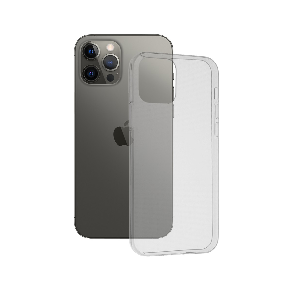 Techsuit - Coque en silicone- iPhone 14 Plus - Transparent