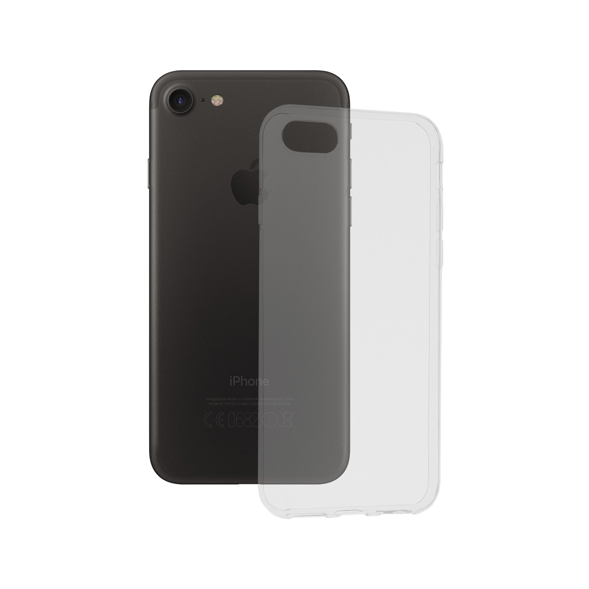 Techsuit - Coque en silicone- iPhone 14 Plus - Transparent