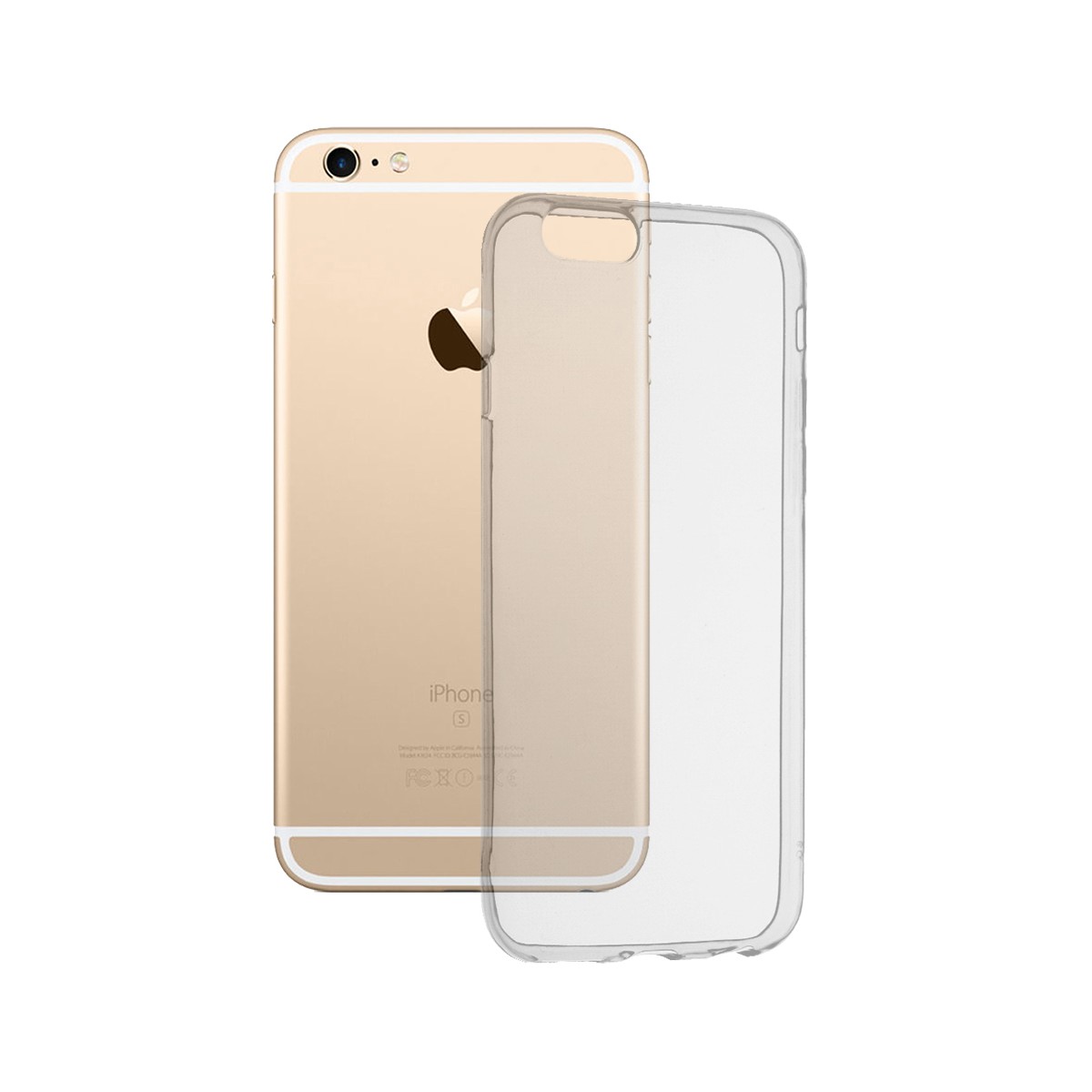 Techsuit - Coque en silicone- iPhone 14 Plus - Transparent