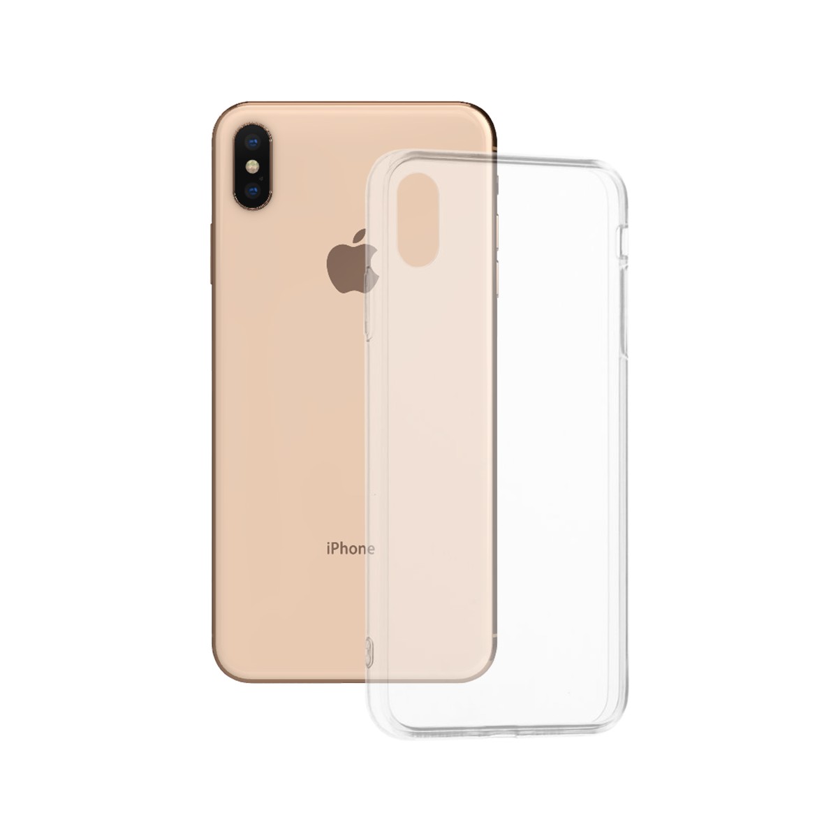 Techsuit - Coque en silicone- iPhone 14 Plus - Transparent