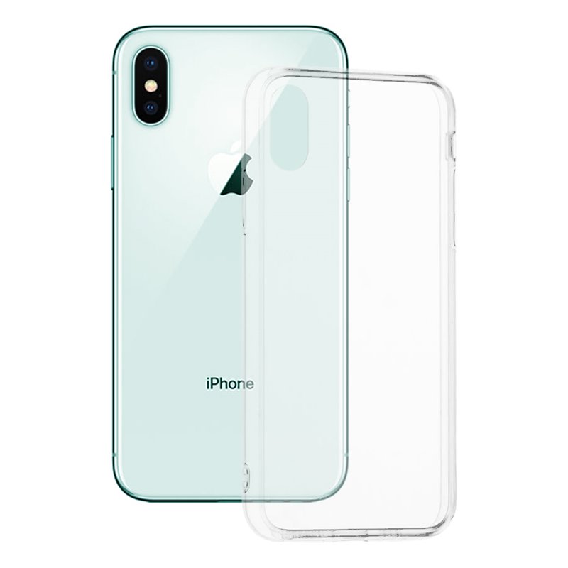 Techsuit - Coque en silicone- iPhone 14 Plus - Transparent