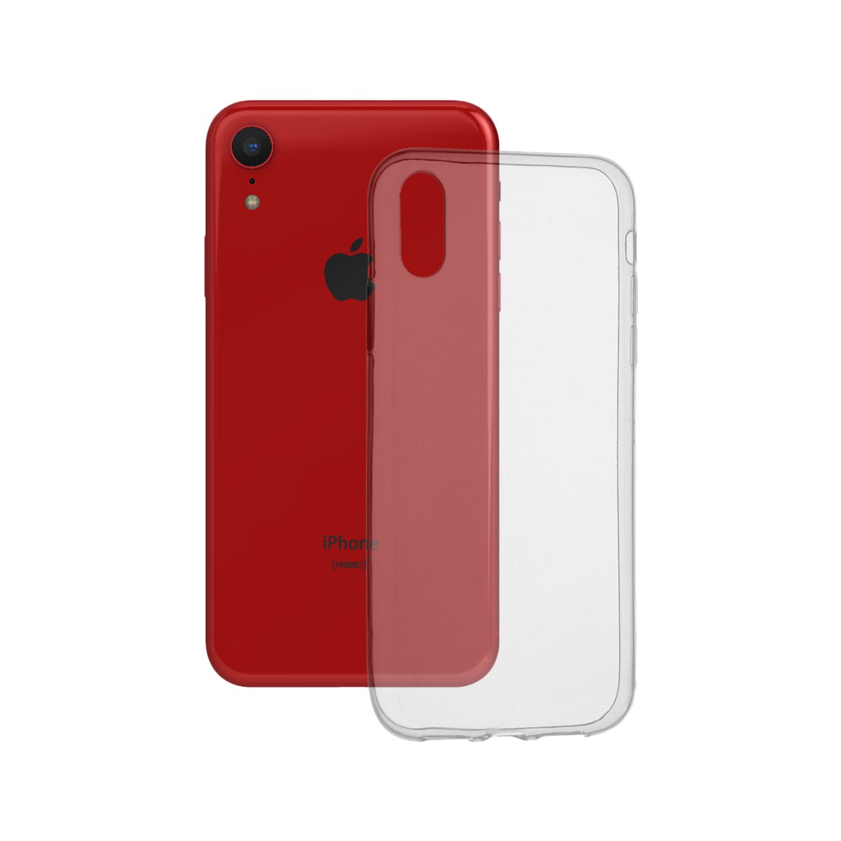 Techsuit - Coque en silicone- iPhone 14 Plus - Transparent