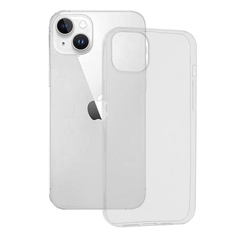 Techsuit - Coque en silicone- iPhone 14 Plus - Transparent