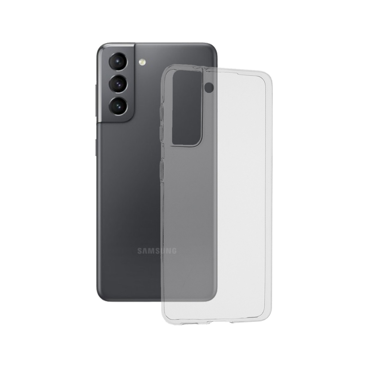 Techsuit - Coque en silicone- iPhone 14 Plus - Transparent