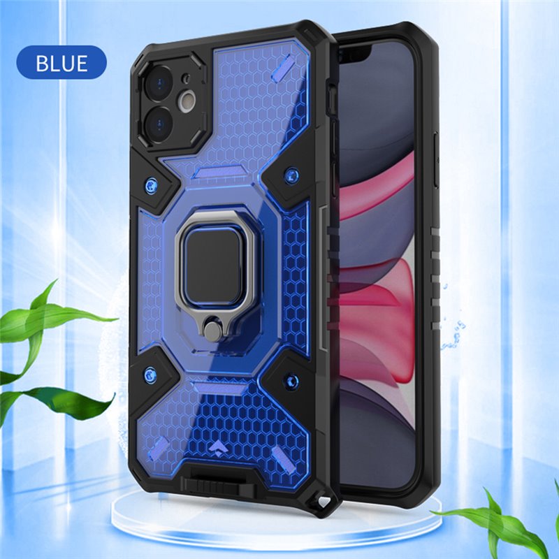 Techsuit - Honeycomb Armor - iPhone 11 - Noire