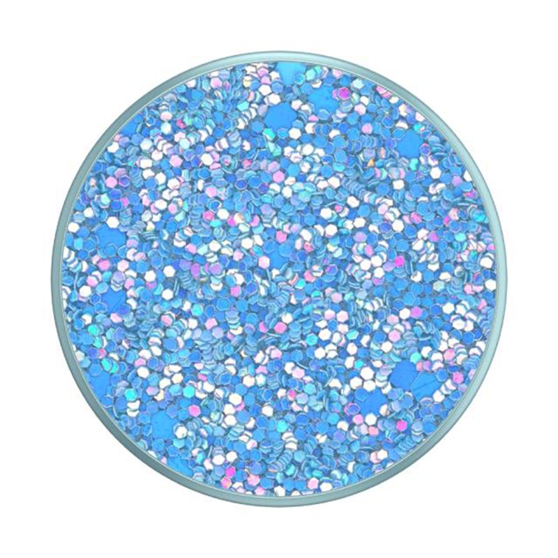 PopSockets - PopGrip - Sparkle Tidal Blue