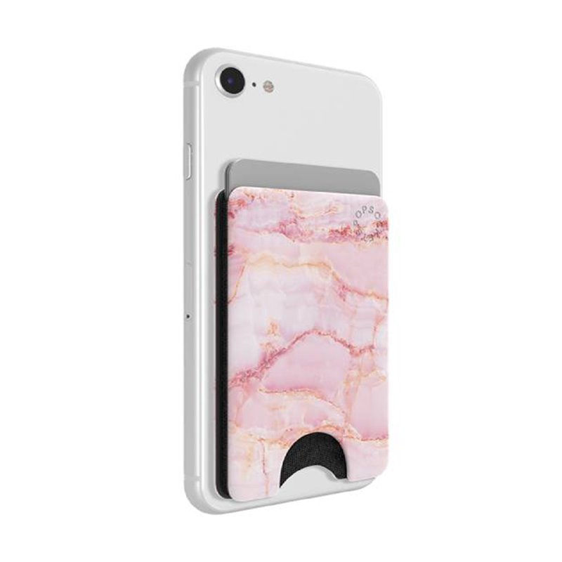 PopSockets - PopWallet - Pink Marble