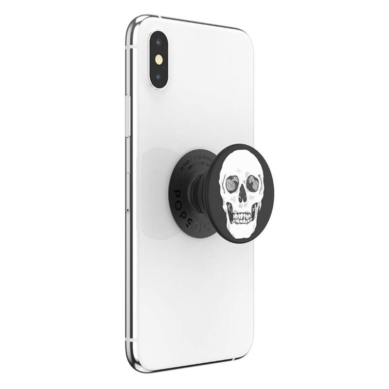 PopSockets - PopGrip - Shaky Bones White