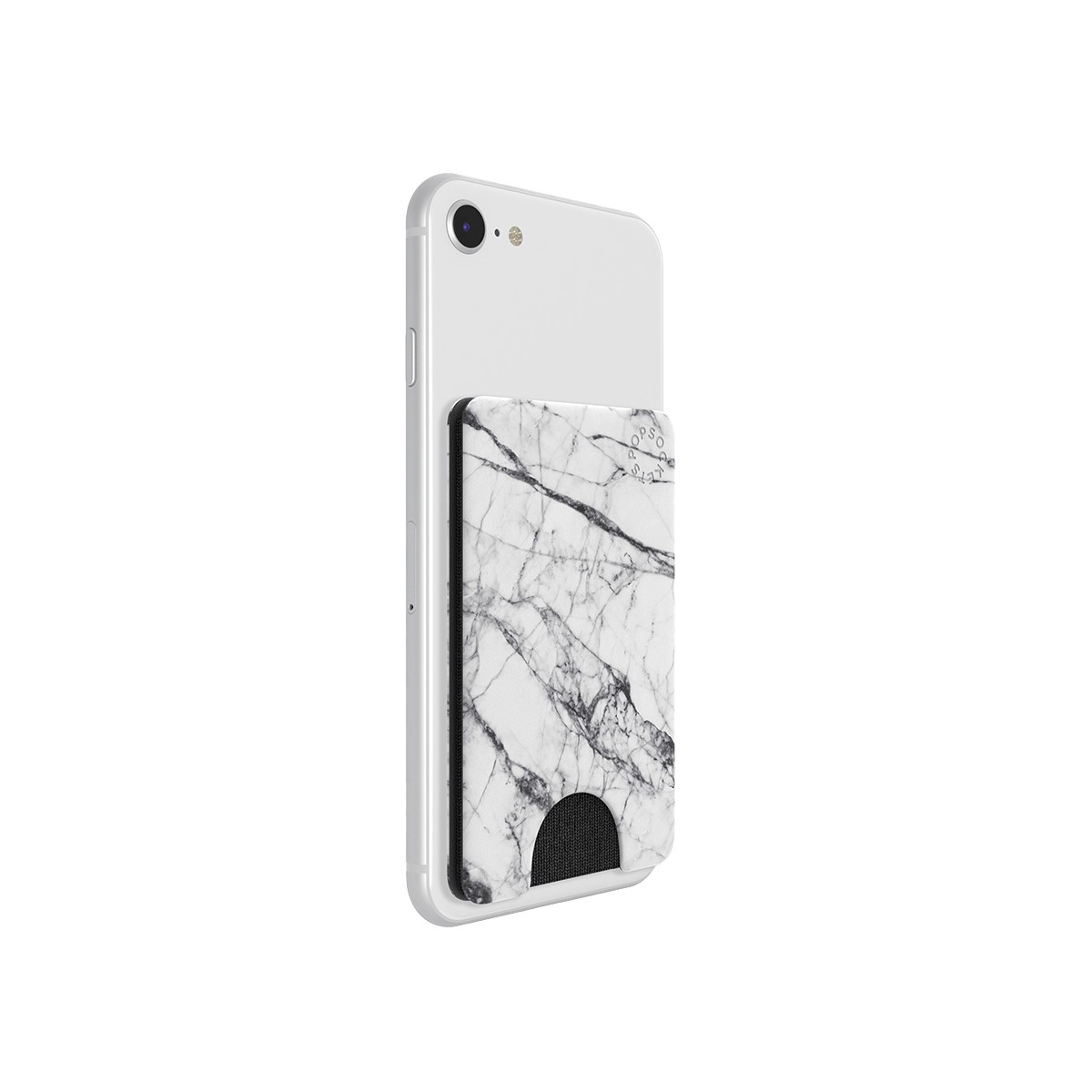 PopSockets - PopWallet - White Marble