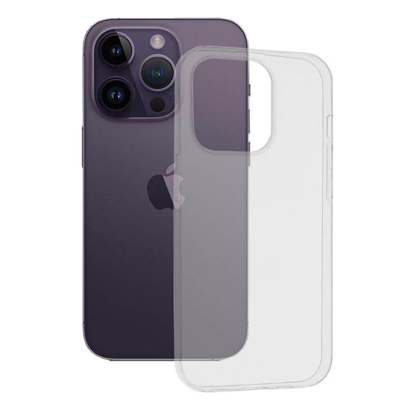 Techsuit - Coque en silicone- iPhone 14 Plus - Transparent