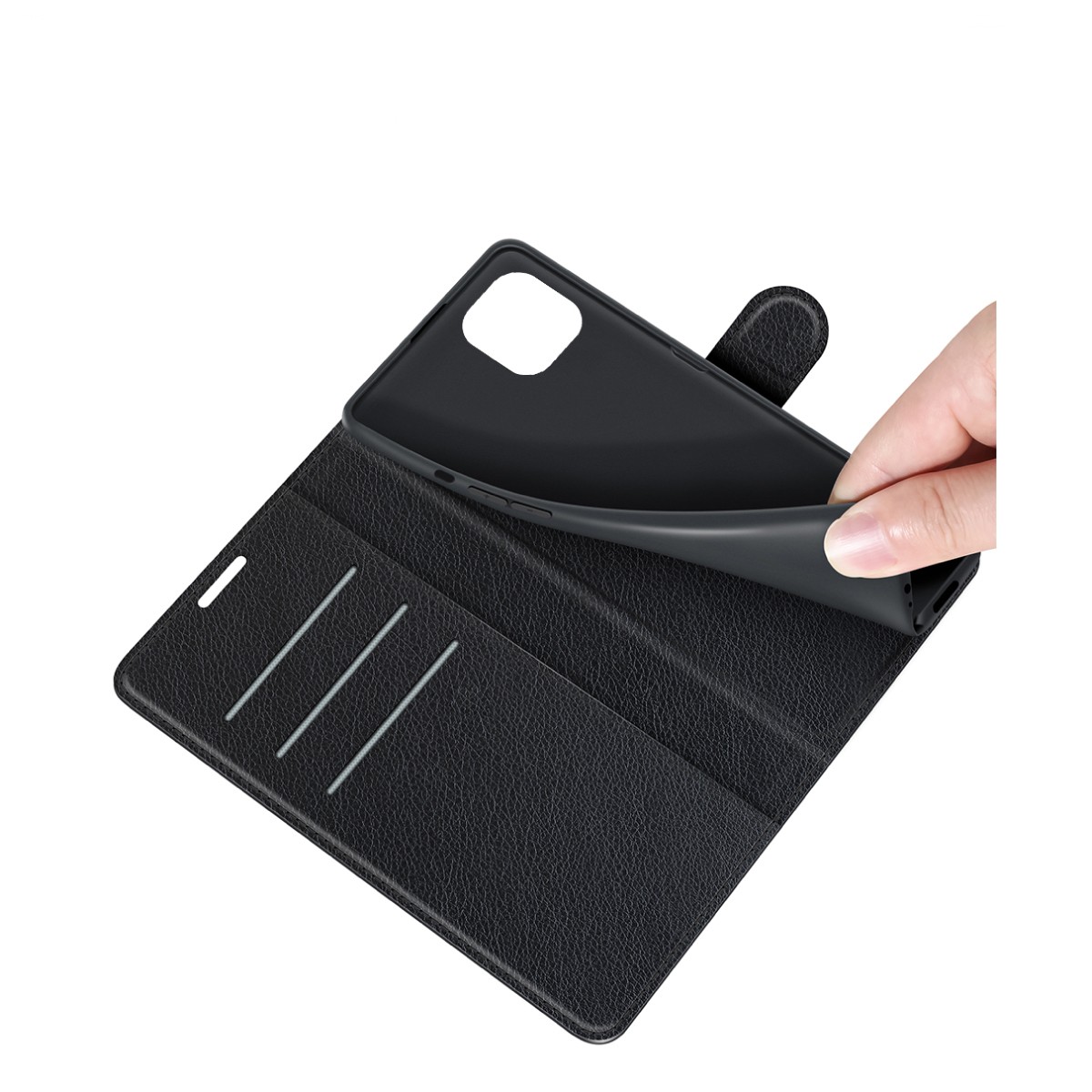 Etui de protection FAIRPLAY ALHENA pour Iphone 15 Noir