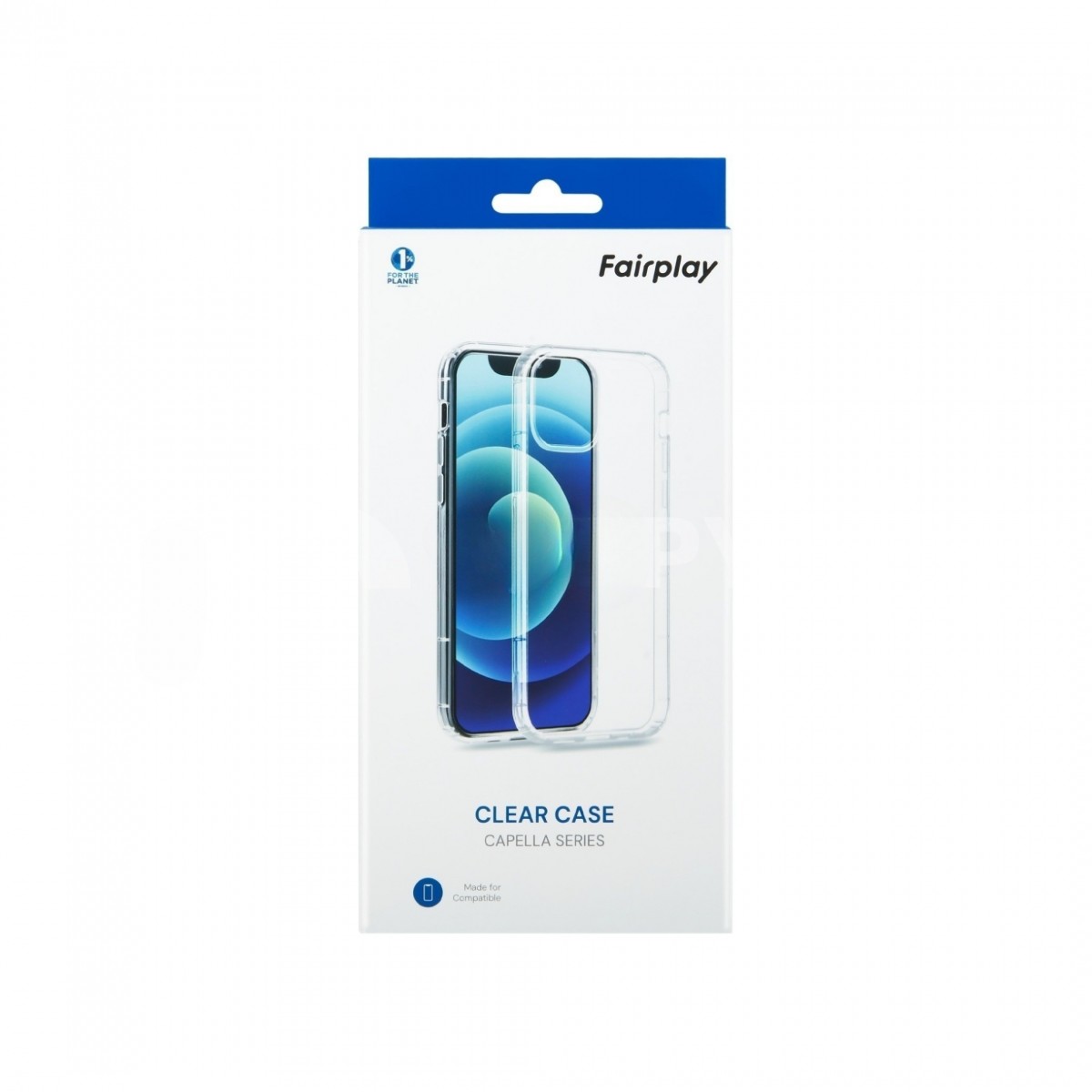 FAIRPLAY CAPELLA Coque transparente pour iPhone 16