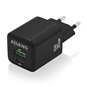 Aisens Gan USB-C Chargeur 30W - Haute efficacité énergétique - Noir