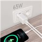 Chargeur Aisens Gan USB-C 65W - Haute efficacité énergétique - Couleur Blanc 