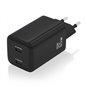 Chargeur Aisens Gan USB-C 65W - Haute efficacité énergétique - Couleur Noir