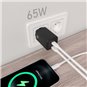 Chargeur Aisens Gan USB-C 65W - Haute efficacité énergétique - Couleur Noir