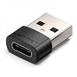 Adaptateur USB 2.0 USB-C mâle vers USB femelle Vention - Noir