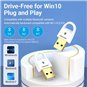 Adaptateur USB vers Bluetooth Convention - Blanc