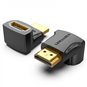 Vention Pack de 2 Adaptateurs HDMI 2.0 4K 270º HDMI Mâle vers HDMI Femelle