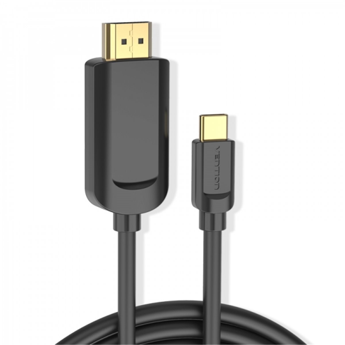 Câble Convertisseur Vention USB-C Mâle vers HDMI Mâle 4K 1.4 - 1.5m - Noir