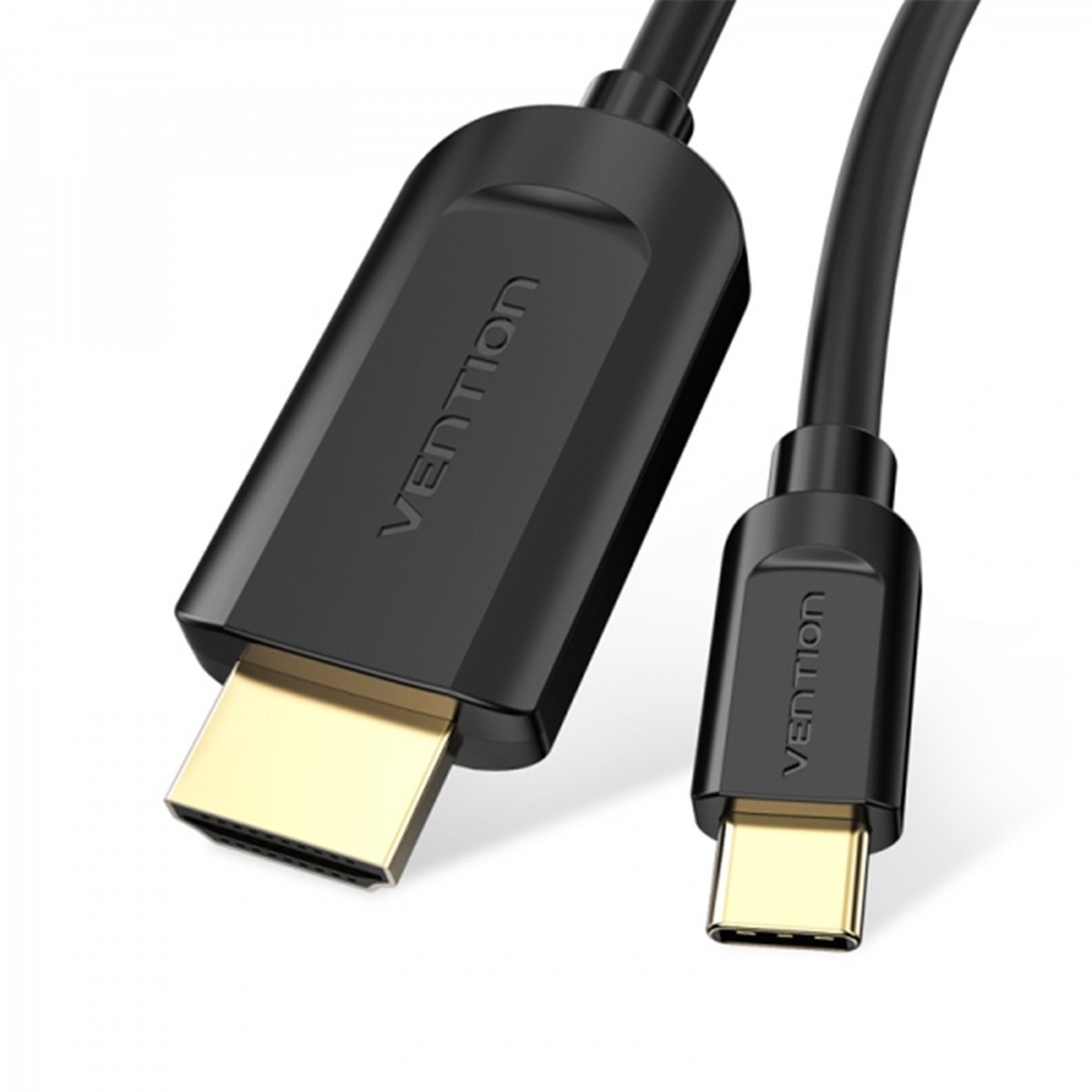 Câble Convertisseur Vention USB-C Mâle vers HDMI Mâle 4K 1.4 - 1.5m - Noir