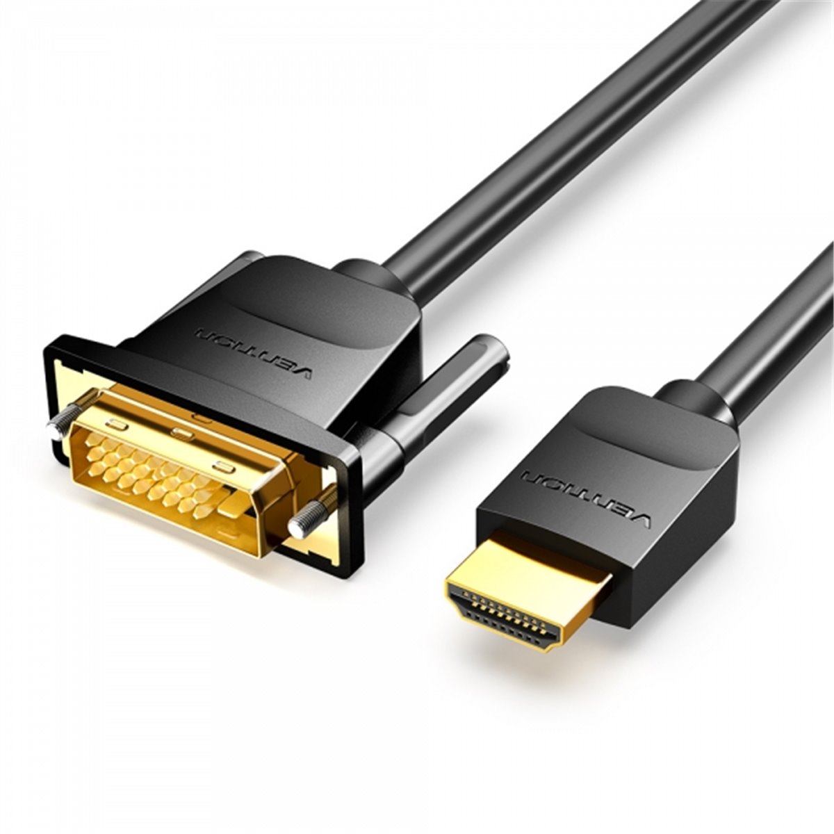 Vention Convertisseur DVI Mâle vers HDMI Mâle - 1m - Couleur Noir