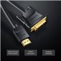 Vention Convertisseur DVI Mâle vers HDMI Mâle - 1m - Couleur Noir