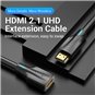 Vention Câble Rallonge HDMI 2.1 8K HDMI Mâle vers HDMI Femelle - 1m - Couleur Noir