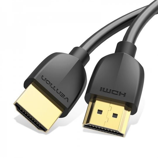 Câble portable Vention HDMI mâle vers HDMI mâle 2.0 4K - 1 m - Couleur noire