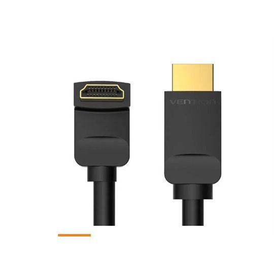 Câble Vention HDMI Mâle vers HDMI Mâle 2.0 4K - Longueur 1m - Couleur Noir