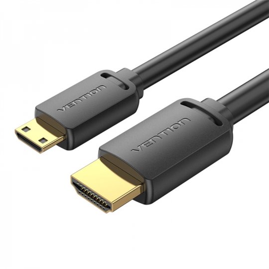 Câble Vention HDMI 2.0 4K HDMI Mâle vers Mini HDMI Mâle - 1m - Couleur Noir