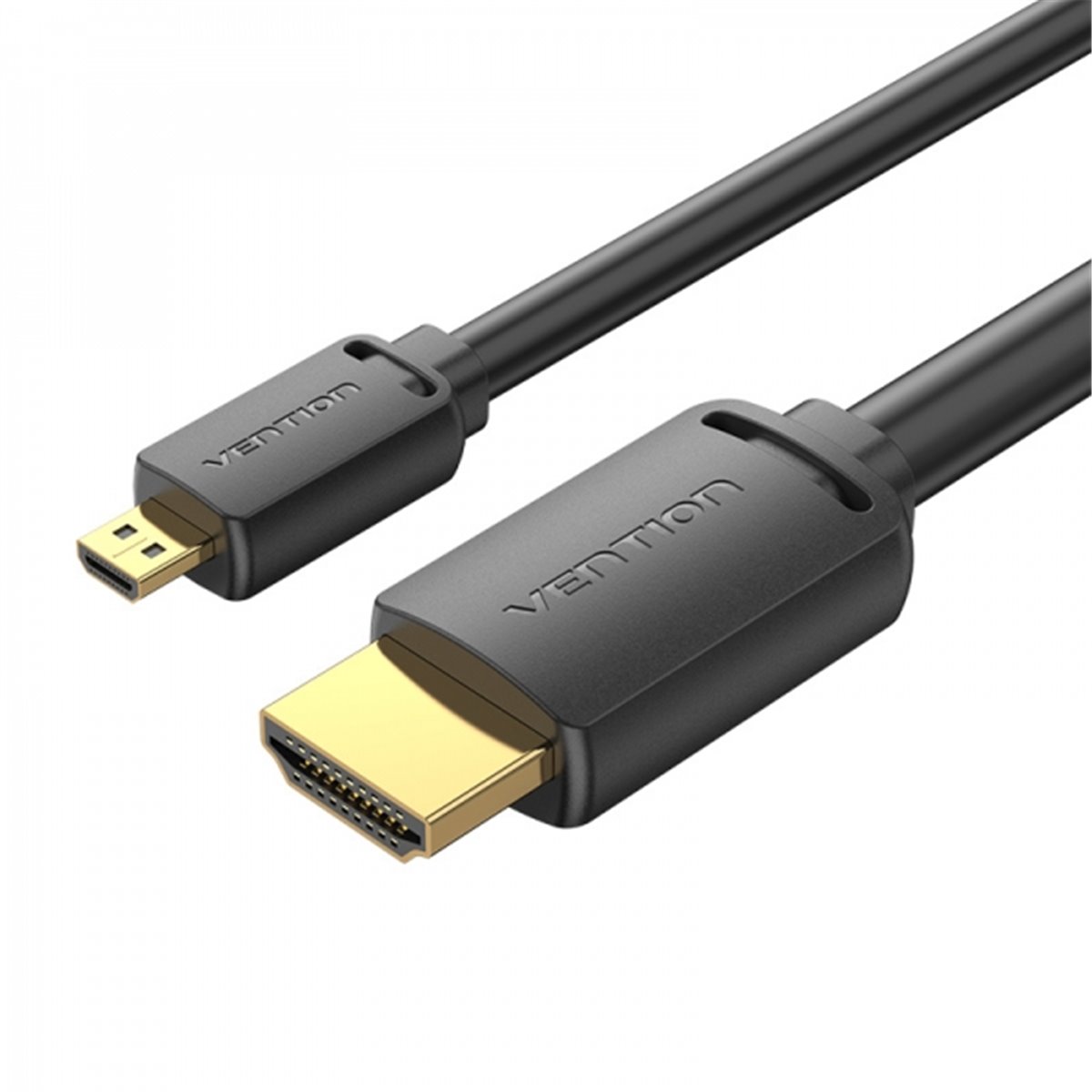 Câble Vention Micro HDMI Mâle vers HDMI Mâle 2.0 4K - 1 m - Noir