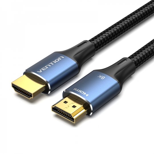 Câble HDMI mâle vers HDMI mâle 2.1 8K Vention - 1 m - Bleu