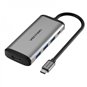 Station d'accueil Vention 5 en 1 USB-C vers HDMI 4K/3xUSB3.0/PD100W - 0,15m - Couleur Gris