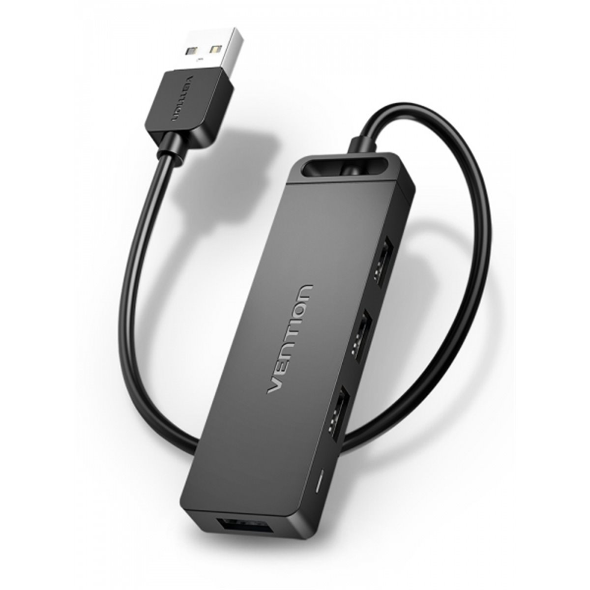 Vention HUB 4 en 1 USB 2.0 vers 4xUSB - 0,5m - Couleur Noir