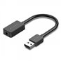 Carte son USB A Vention vers prise femelle 3,5 - Noir