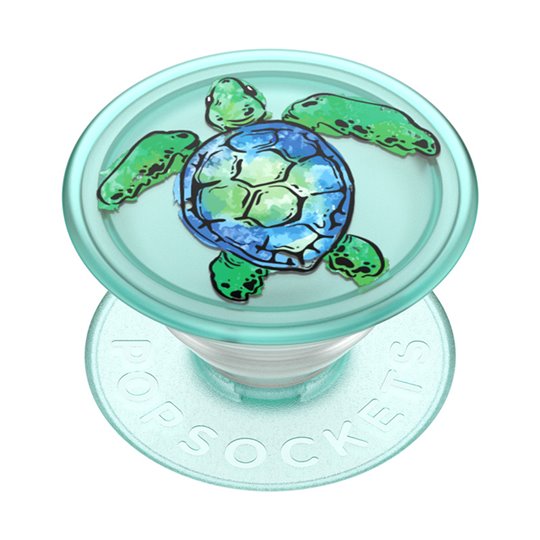 PopSockets - PopGrip - Tortue translucide PlantCore