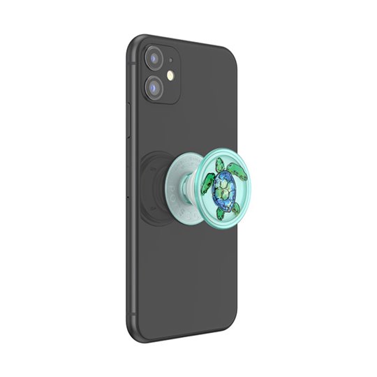 PopSockets - PopGrip - Tortue translucide PlantCore