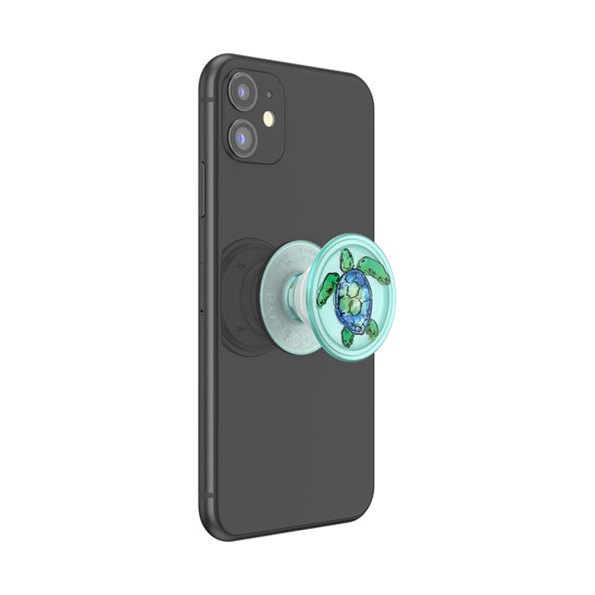 PopSockets - PopGrip - Tortue translucide PlantCore