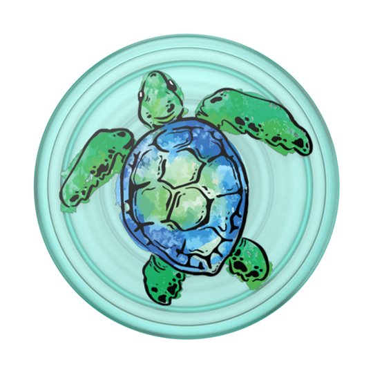 PopSockets - PopGrip - Tortue translucide PlantCore