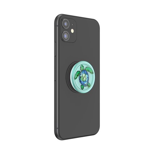 PopSockets - PopGrip - Tortue translucide PlantCore