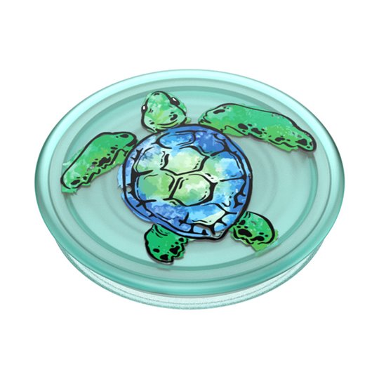 PopSockets - PopGrip - Tortue translucide PlantCore