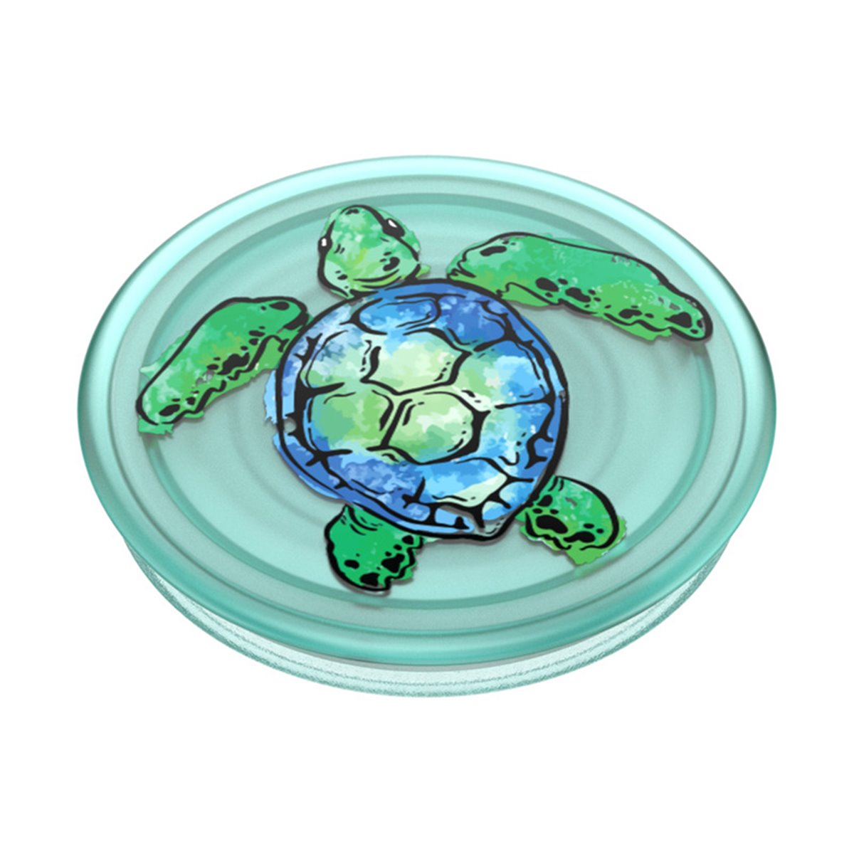 PopSockets - PopGrip - Tortue translucide PlantCore